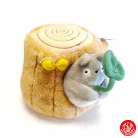 Peluche Totoro© dans tronc d'arbre - Mon voisin Totoro© (h10cm) 