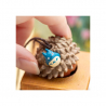 Strap Gland Totoro© bleu et blanc- Mon voisin Totoro© (h3.5cm)