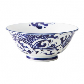 Bol à soupe ramen en porcelaine japonaise VAGUES 波 NAMi (d19cm)