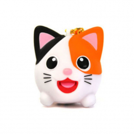 Jibber PET Charms Maneki Neko Calico (h5cm)