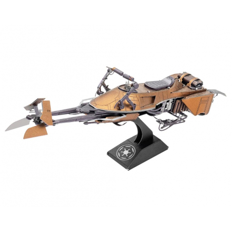 Miniature à monter en métal Star Wars® SPEEdER BiKE couleur (L14.6cm)