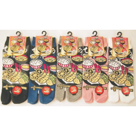 Tabi Socks S - Soquettes à orteil japonaises TEMPURA 天ぷら (extensible t34 à t39)