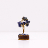 Arbre de Fortune 15 pierres SOdALiTE sur socle en bois (h6cm)