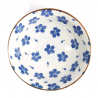 Bol à soupe en porcelaine japonaise HANA ChiRAShi blanc bleu (d19cm)