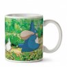 Mug Totoro bleu et blanc en porcelaine - Mon voisin Totoro© (34cl)