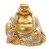 Bouddha Hotei (Prospérité) en résine pailleté (h4.5cm)