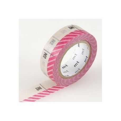masking tape EX number pink (numéro rose) 15mm*10m