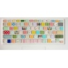 masking tape EX iro enpitsu border (lignes colorées) 15mm*10m