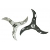Couteau shuriken 3 lames ZEN gris (d7cm)