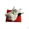 Maneki Neko SATiSFACTiON en porcelaine japonaise