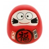 Tirelire DARUMA en argile blanche