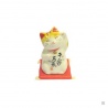 Maneki Neko AMiTié en porcelaine japonaise (h7.5cm)