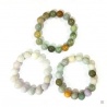 Bracelet perles en JADE 14mm