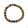 Bracelet perles en OEiL de TiGRE 8mm