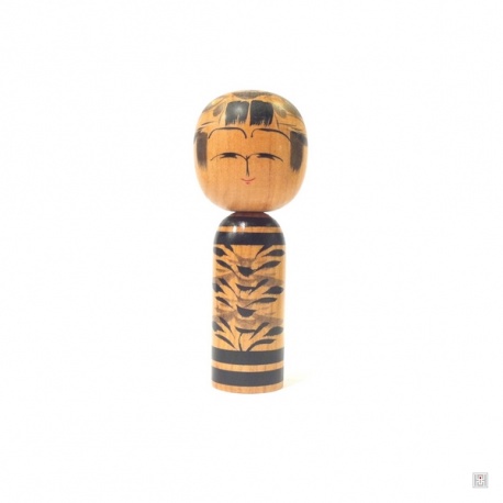 Kokeshi FURUGATA noir (h9cm)