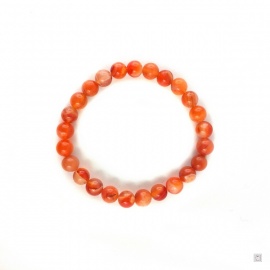 Bracelet perles en AGATE 8mm