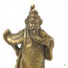 Kwan Gong (關公) en cuivre (h10cm)