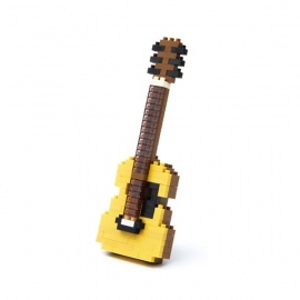 nanoblock mini GUiTARE ACOUSTiQUE (+ de 150 pièces) [NBC_096]