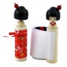 Kokeshi MESSAGE dOLL rouge (h14.5cm)