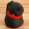 Maneki Neko NOiR en argile (h5.5cm)