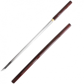 Katana forgé main ZATOiChi ROUGE 座頭市 (lame MARU) coffret en bois